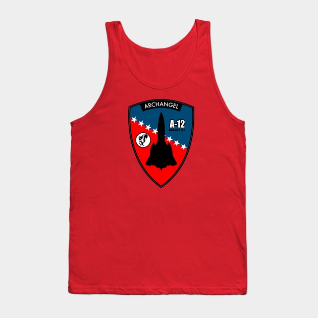 A-12 Archangel Tank Top by Tailgunnerstudios